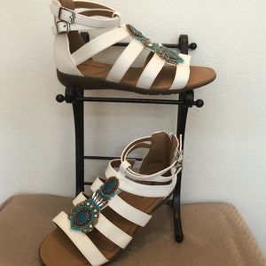 Comfortview Sandals with beading